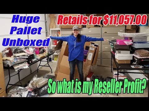 Huge Pallet Unboxed Retials for $11,057 - What is my Reseller Profit - Bulq.com Liquidataion
