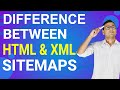 What is the Difference between HTML & XML Sitemap? | Which one to Use? | (in Hindi)