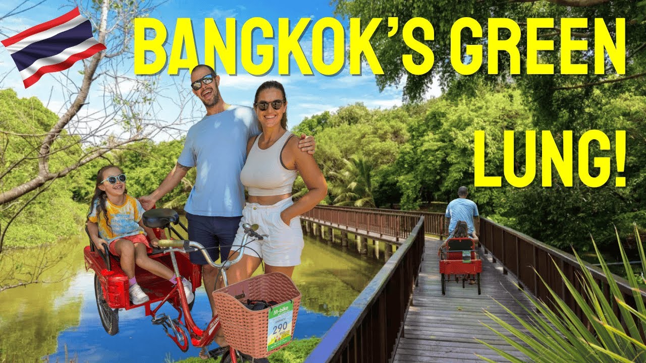 Join a family's exploration of Bang Kachao in this captivating video.