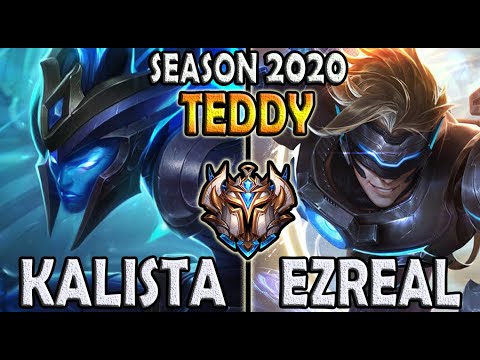 T1 Teddy KALISTA vs EZREAL ADC - Lol KR Ranked ✔️