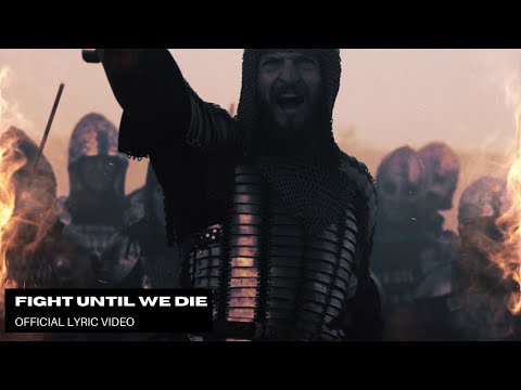 MANOWAR - Fight Until We Die (Official Lyric Video) online metal music video by MANOWAR