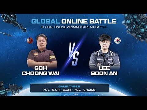 2021 Global Online Battle l Platinum l LEE SOON AN(KR) vs GOH CHOONG WAI(MY)