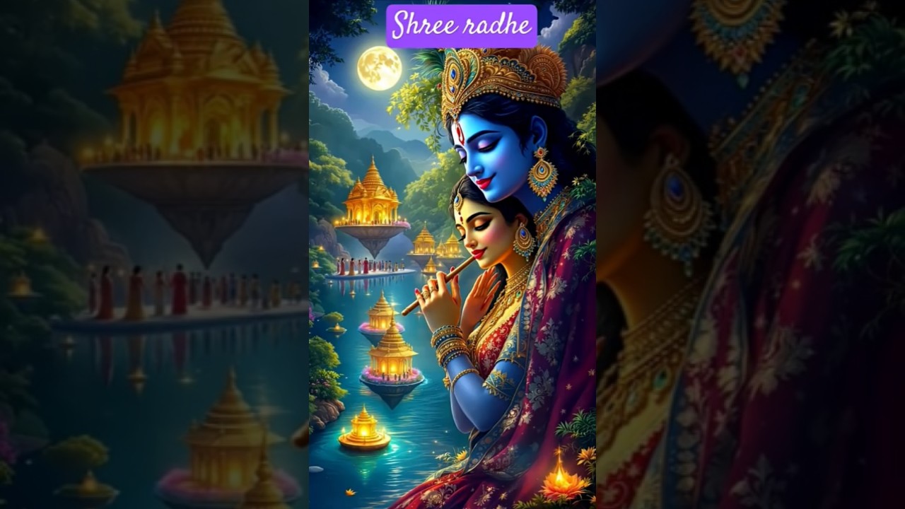 tujhse preet lagi h radhe#vrindavan #song #krishna #shortsfeed