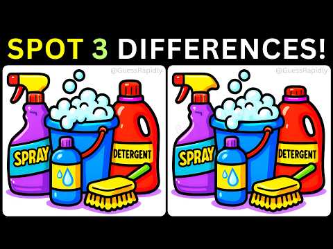 🌟Observe Wisely, Spot 3 Differences Puzzle!🎉【#469 Brain Game Challenge】