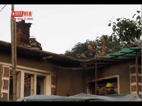 Incendiu casa Cutca - Cluj