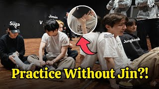 Download lagu WHY?! RM Posts BTS Practice Photos Without Jin! The Shocking Fact Behind Seokjin's Absence Revealed! mp3