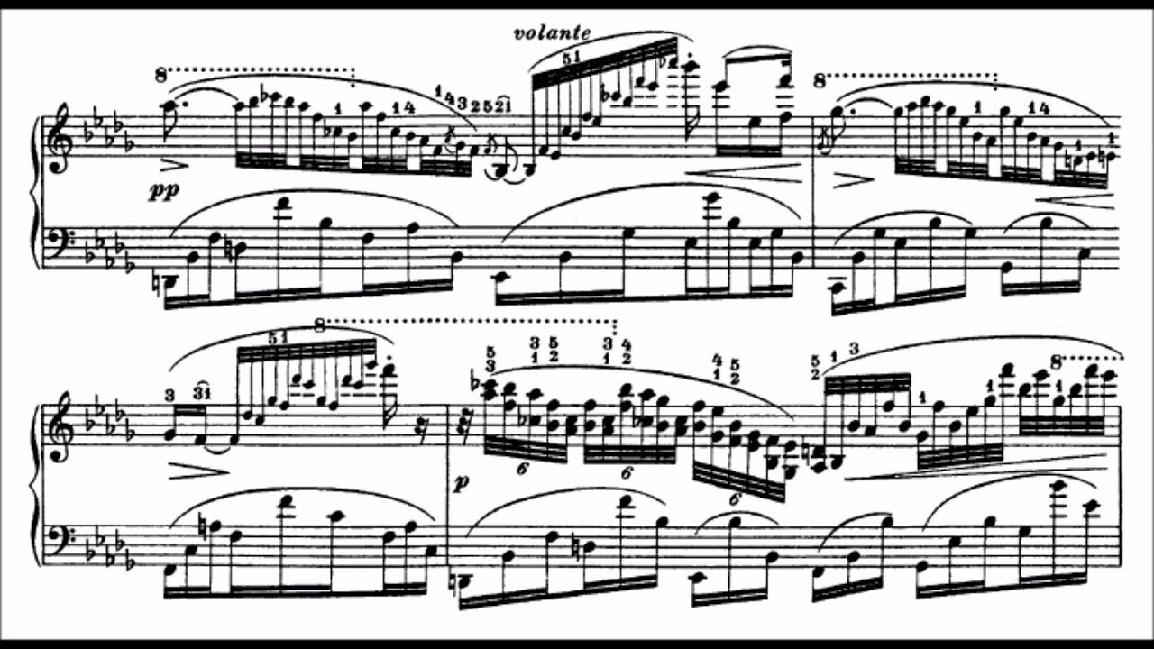 Sergei Lyapunov - Nocturne Op. 8 (audio + sheet music)