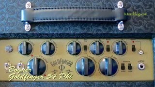Video thumbnail for Bogner Goldfinger 54 Phi *** Kitarablogi.com by Kitarablogi