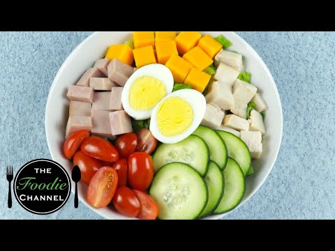 How To Make A Chef Salad | Chef Salad Recipe | Easy Salad Recipes | Salad Ideas | The Foodie Channel