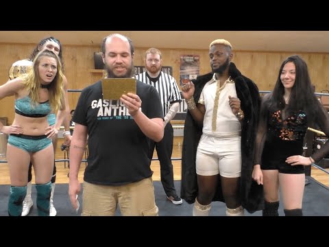 Anthony Greene & Ava Everett vs. Paris Van Dale & Armani Kayos - Limitless Wrestling (Intergender)