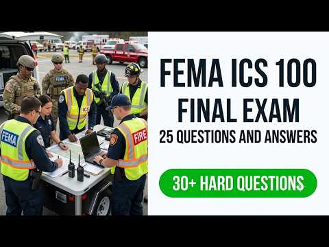 Fema 700 Final Exam Answers