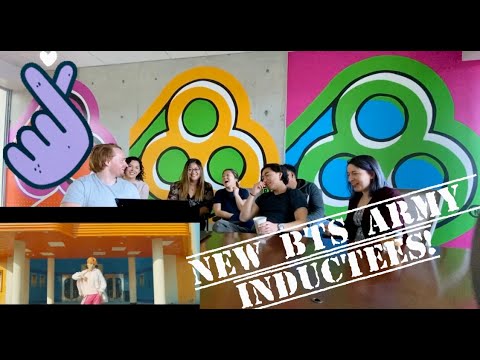 My Non K-POP Listening Co-workers REACT To BTS BLACK SWAN and BOY WITH LUV!!!