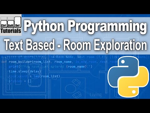 Python Programming Text Based Room Exploration Game