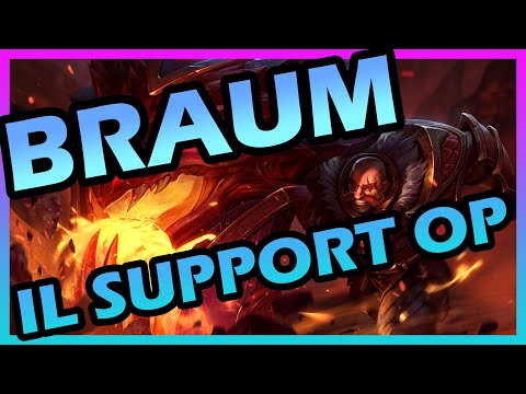 BRAUM IL SUPPORT OP - AZ CHALLENGE - League of Legends ITA