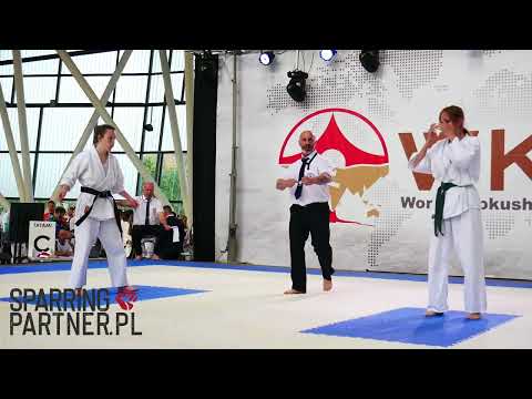 Jessica Krause vs Marta Kryszyńska Woman Final -60kg The 6th WKB European Kyokushin Championships