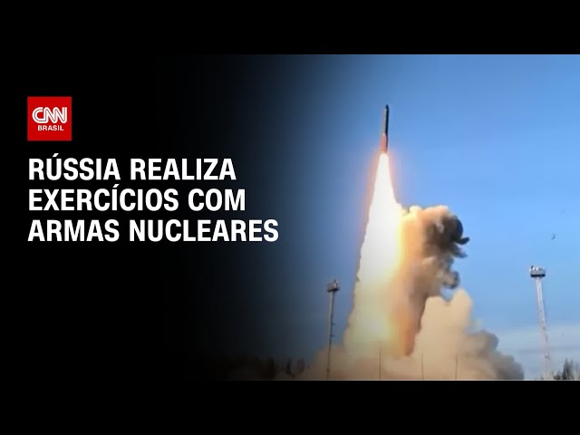 Rússia divulga vídeo de exercícios com armas nucleares | CNN ARENA