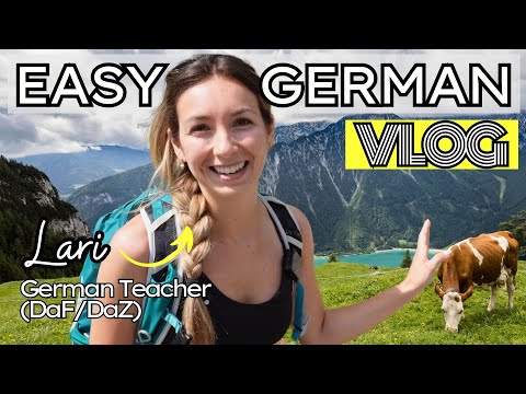 Easy German Vlog for Beginners | Wandern in Deutschland (Comprehensible Input)