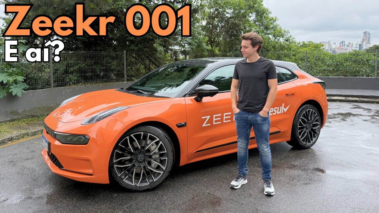 Zeekr 001 em Teste Completo no Brasil: 544 cv, 0-100 km/h em 3.8s e + 400 km de Autonomia