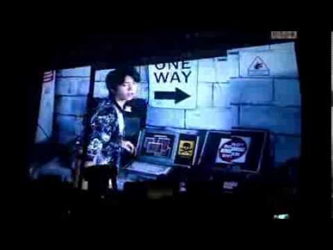 [Fancam] 130831 Infinite One Great Step in Jakarta Part 1 - Opening VCR