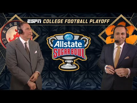 2017 College Football Playoff l Semifinal - Sugar Bowl | Alabama Crimson Tide vs. Clemson Tigers