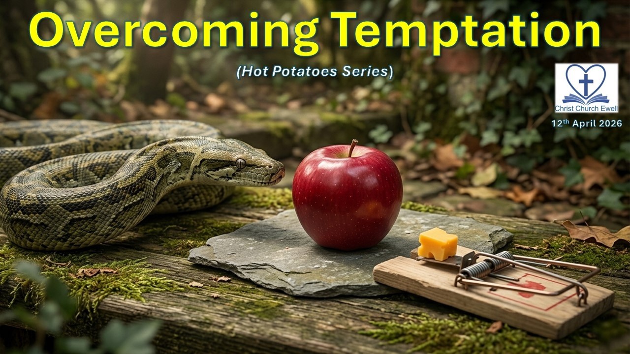 "Overcoming Temptation" (Hot Potatoes Series) - Proverbs 5 & 1 Corinthians 10 - 12th April 2026