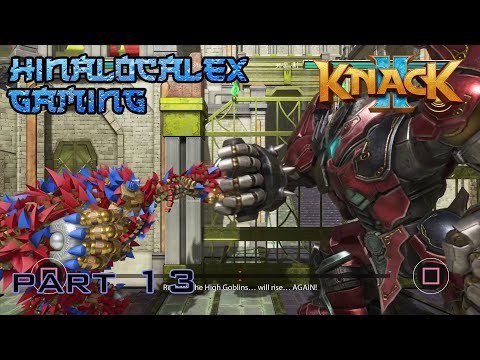 KNACK 2 Walkthrough Part 13 Rothari Boss Fight (Ps4 Pro) Filipino Gamer
