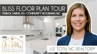 Bliss Floor Plan Tour in Fendol Farms 55+ | Durham NC Home Walkthrough