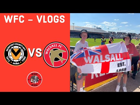 🔴⚪️ MATCH DAY VLOG: Newport County VS Walsall ‘2 Wins from 2’ 🤩 #Saddlers #UTS #NCAFC