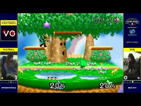 TBH8 - Multiball (Link) vs. WoK (Kirby) SSB64 Division 2