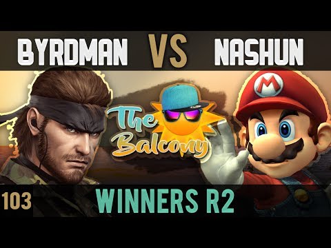 PM @ the Balcony 103 - Winners R2 ft. Nashun (Mario) VS Byrdman (Snake)