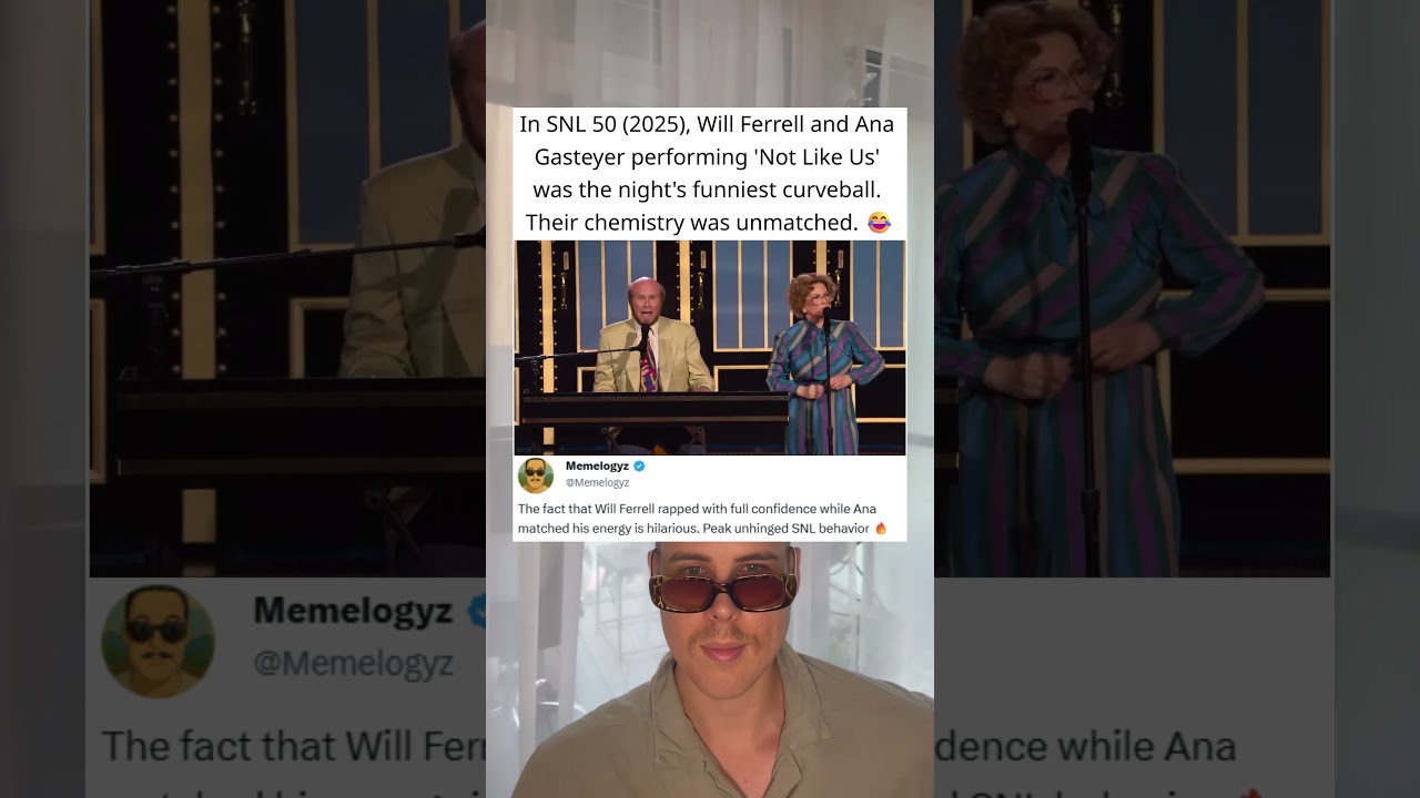 In SNL 50 (2025), Will Ferrell and Ana Gasteyer’s ‘Not Like Us’ performance stole the show