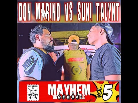 UnBerrable Mayhem 5 - Don Marino Vs Suni Talynt