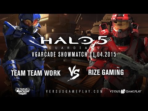VGArcade Halo 5 Showmatch - Rize Gaming vs Team Team Work