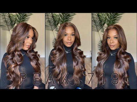 Outre HD Lace Frontal Wig Perfect Hairline Glueless Fully Hand-Tied 13X6  Peak 719 @OutreHairTV 