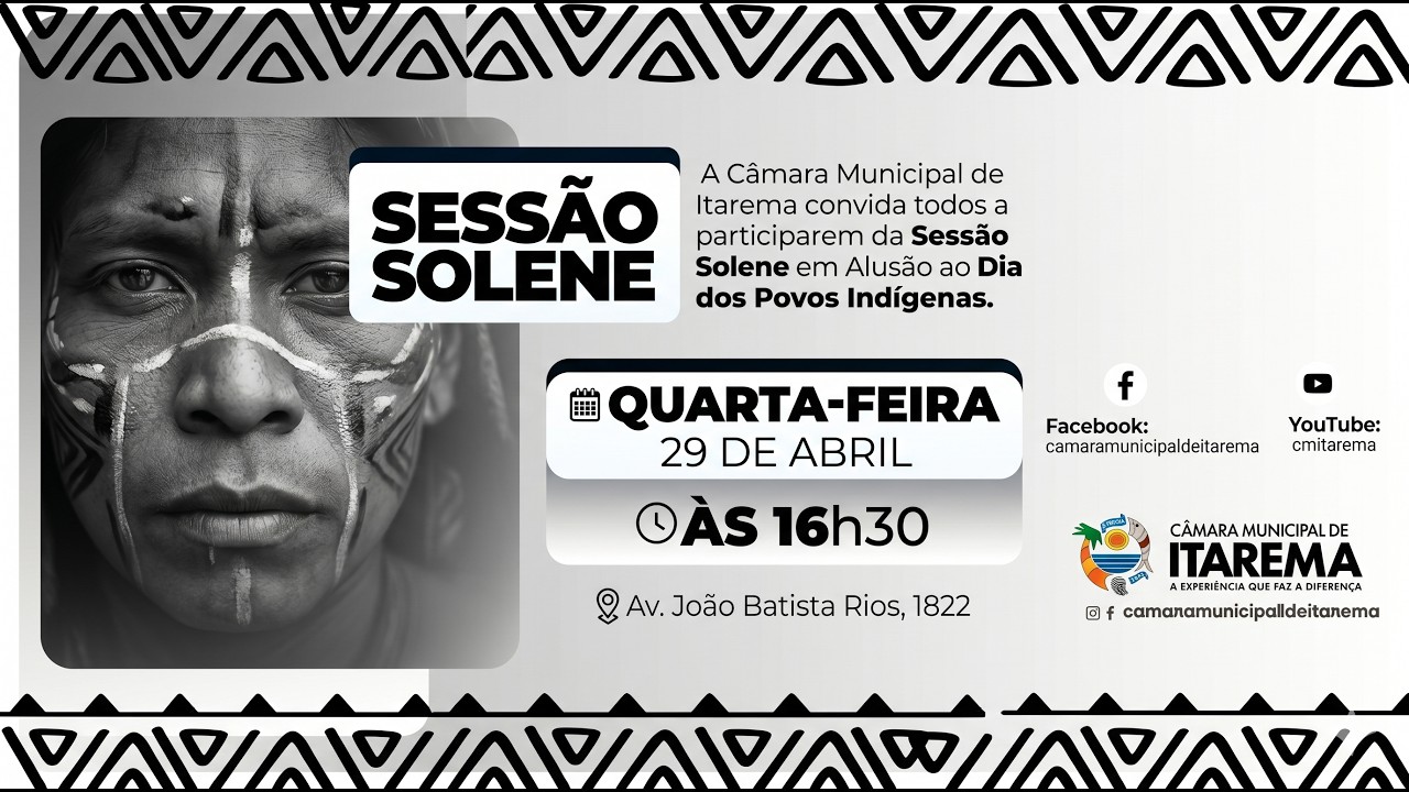 SEGUNDA SESSÃO SOLENE EM ALUSÃO AO DIA DOS POVOS INDÍGENAS
