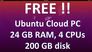 How to use the Oracle Cloud free offer and create an Ubuntu Cloud VPS PC on Oracle Cloud using xRDP