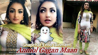 Anmol Gagan Maan ।Snapchat Entertainment। Chandigarh Punjabi Song ।Punjabi Singer ।Dairy,