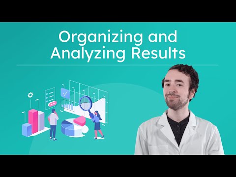 Organizing and Analyzing Results - How To Use Tables and Graphs in Science