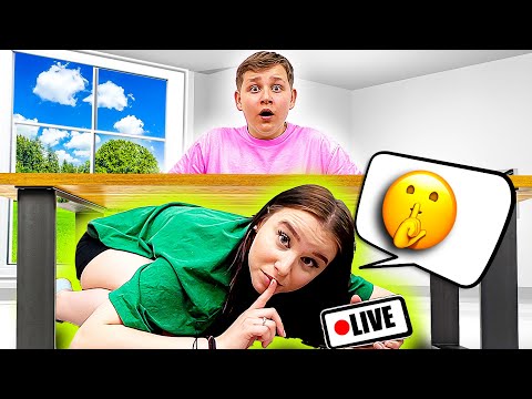 VERSTECKEN & kleinen Bruder BEOBACHTEN! 🤫🏡 ( denkt er ist alleine ) - Celina