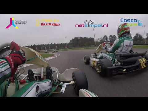Onboard full Pre Final Genk round 8 Dutch Rotax Max Challenge 2021 | Rotax Max Senior
