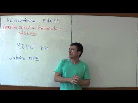 Thumbnail da aula: Aparelhos de Medida Elétrica e Instalações Residenciais