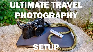 The Ultimate Ultralight Travel Photography Setup: Fujifilm X100V, iPad Pro, and card reader
