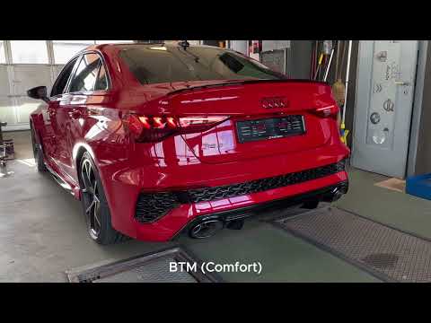 Audi RS3 8Y Soundcheck 🔥 Original vs. BTM Turbo Auspuffanlage ab OPF | MB Carstyling Schweiz