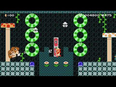 The Siege of Mushroom Tower by Slayer - SUPER MARIO MAKER - NO COMMENTARY 1bi