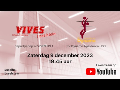 VIVES HS 1 vs. SV Dynamo Apeldoorn HS 2, Topdivisie Heren A Volleybal