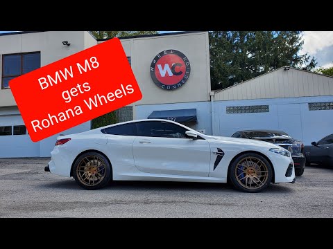 BMW M8 Gets New Rohana Wheels