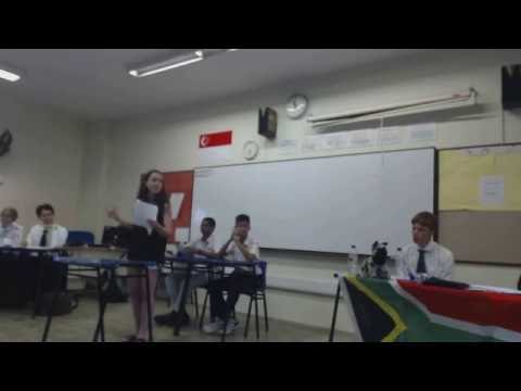 Team USA prop vs South Africa opp   WSDC 2015 Singapore   decision