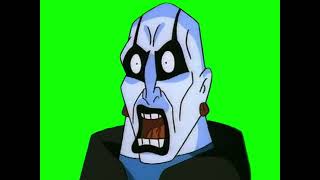 Quan Chi screaming — Mortal Kombat Defenders of the Realm s1e8 green screen