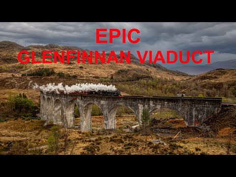 Glenfinnan Viaduct Photography   Scenic Train And Landscape In Scotland