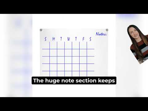 Acrylic Calendar, Wall Mounted